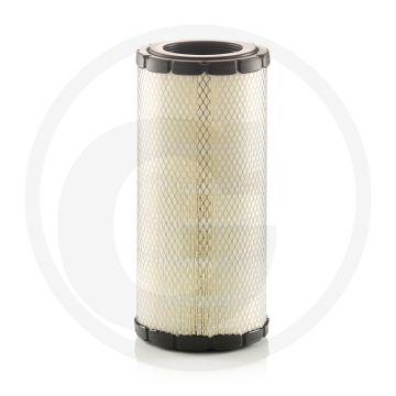 MANN FILTER Luchtfilter - Buiten-Ø 186mm, Hoogte 390mm