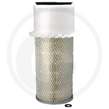 Donaldson Luchtfilter - Geribbeld, Cellulose, Ø154.6mm, L381mm, Efficiëntie 99.9%