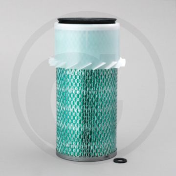 Donaldson Luchtfilter P122514, Geribbeld, Vlamvertragend, Ø133,6mm, Lengte 279,4mm, Eff. 99.9%