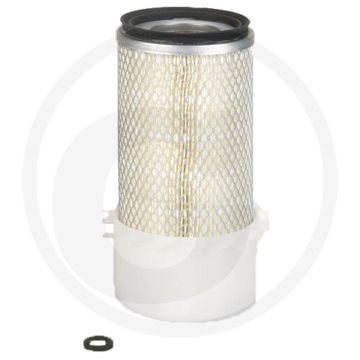Donaldson Luchtfilter - Geribbeld, Ø133.6mm, Lengte 279.4mm, Efficiëntie 99.9%