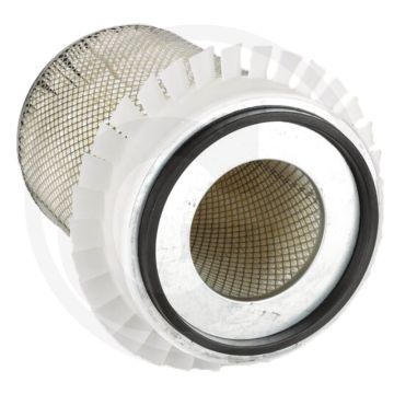 Donaldson Luchtfilter - Geribbeld, Cellulose, Ø234mm, Lengte 330mm, Efficiëntie 99.9%