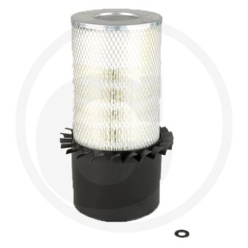 Donaldson Luchtfilter - Geribbeld, Ø173.8mm, Lengte 381mm, Efficiëntie 99.9%