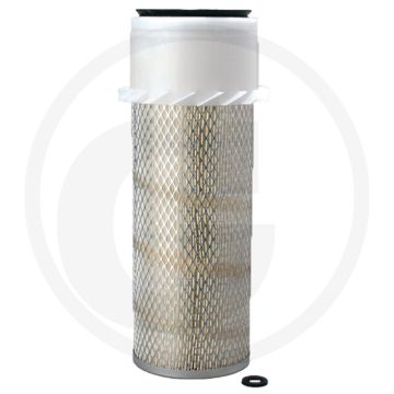 Donaldson Luchtfilter P148586 - Geribbeld, Ø133.2mm, 381mm Lang, 99.9% Efficiëntie