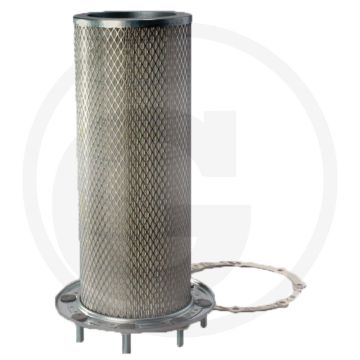 Donaldson Luchtfilter - Rond, Ø 85,8 mm, Lengte 254 mm, Voor Caterpillar 4N0313