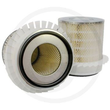 Donaldson Luchtfilter P181035 - Geribbeld, Ø234.1mm, Lengte 254mm, Efficiëntie 99.9%