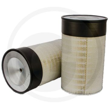 Donaldson Luchtfilter P181043 - Rond, Cellulose, Ø307.2mm, Lengte 520.7mm, Efficiëntie 99.9%