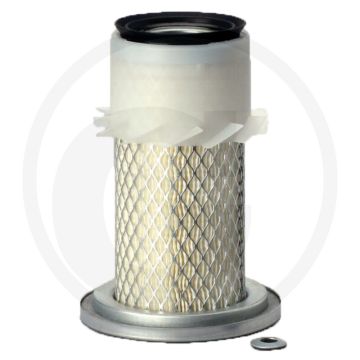 Donaldson Luchtfilter P526801 - Geribbeld, Ø 83,2 mm, Lengte 177,8 mm, Efficiëntie 99.9%