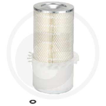 Donaldson Luchtfilter P526840 - Geribbeld, Ø 173,74 mm, Lengte 381 mm, Efficiëntie 99.9%