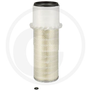 Donaldson Luchtfilter P533233, Geribbeld, Ø174mm, L508mm, 99.9% Efficiëntie