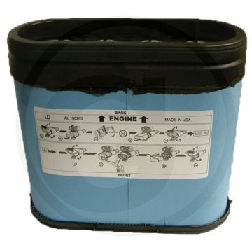 Donaldson Luchtfilter - Langwerpig, Cellulose, 99.95% Efficiëntie, JOHN DEERE AL150285