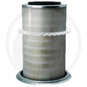 Donaldson Luchtfilter - Geribbeld, Ø 264,2 mm, Lengte 405,9 mm, Efficiëntie 99.9%