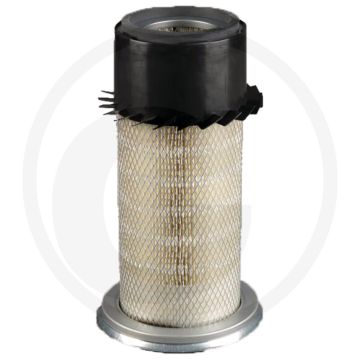 Donaldson Luchtfilter - Geribbeld, Cellulose, Ø154,5mm, L380,5mm, Efficiëntie 99.95%