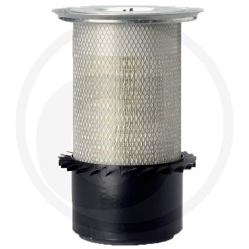 Donaldson Luchtfilter - Geribbeld, Ø 201,1 mm, Lengte 406 mm, Efficiëntie 99.9%