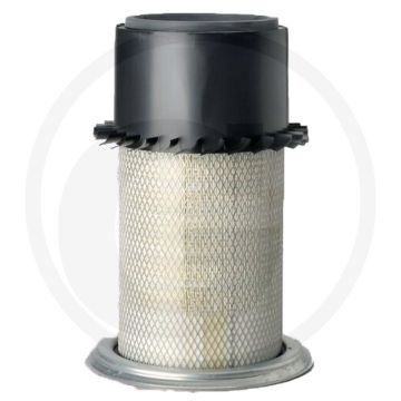 Donaldson Luchtfilter - Geribbeld, Cellulose, Ø201.1mm, L406mm, Efficiëntie 99.9%