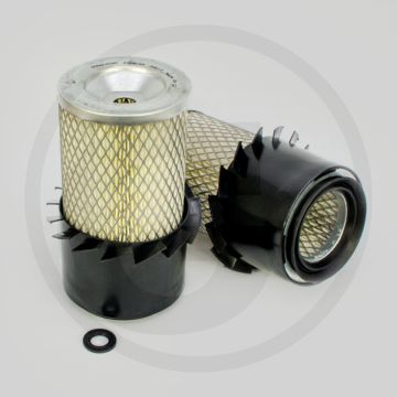 Donaldson Luchtfilter P775749, Geribbeld, Ø104mm, L189mm, 99.9% Efficiëntie