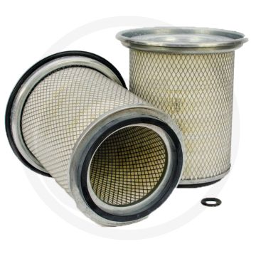 Donaldson Luchtfilter - Rond, Cellulose, Ø 201.7 mm, Lengte 263.7 mm, Efficiëntie 99.9%
