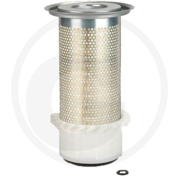 Donaldson Luchtfilter P812801, Geribbeld, Ø155.5mm, Lengte 393.7mm, Efficiëntie 99.9%