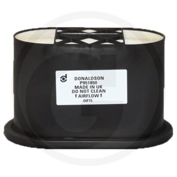 Donaldson Luchtfilter - Langwerpig, Cellulose, 99.95% Efficiëntie, JCB 333D2696