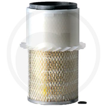 Donaldson Luchtfilter - Geribbeld, Cellulose, Ø154.8mm, 99.9% Efficiëntie, Massey Ferguson