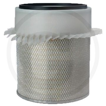 Donaldson Luchtfilter P182001 - Geribbeld, Ø307.2mm, 99.9% Efficiëntie, CATERPILLAR 8T3909