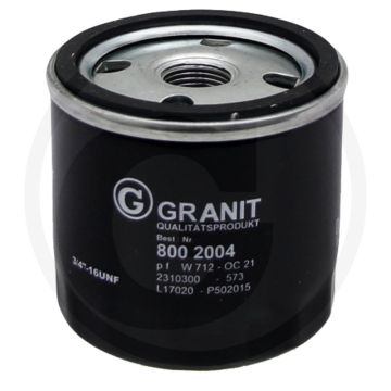 Motoroliefilter - MAHLE OC21, 3/4"-16 UNF, Ø 76mm, Hoogte 79mm