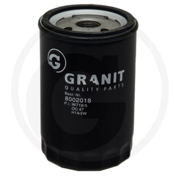 Motoroliefilter 3/4"-16 UNF, Hoogte 123mm, MAHLE OC47