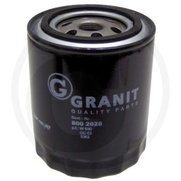 Motoroliefilter - 3/4"-16 UNF, Ø 93mm, Hoogte 114mm, Openingsdruk 1,6 bar