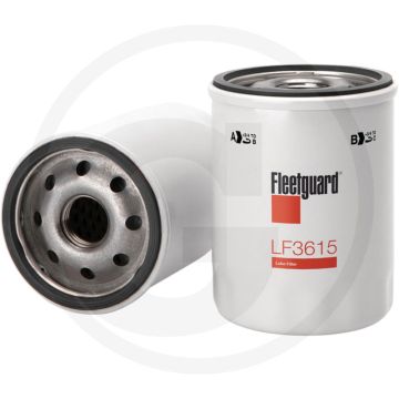 Fleetguard Motoroliefilter LF3615, 3/4"-16 UNS-2B, Ø68,33mm, Hoogte 87,88mm, ADBV: YES