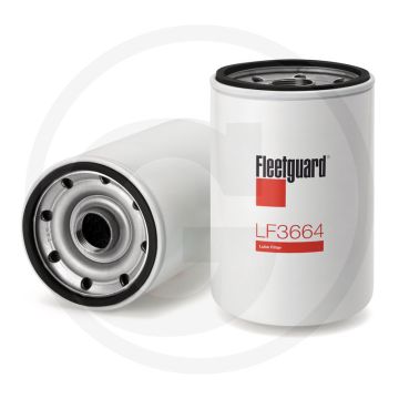 Fleetguard Motoroliefilter LF3664, Ø107,67mm, Hoogte 168,4mm, Draad 1 1/8"-16 UN-2B