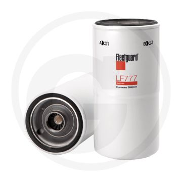 Fleetguard Oliefilter LF777 1 3/8"-16 UNS-2B Hoogte 249,2 mm