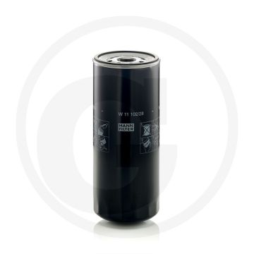 MANN FILTER Motoroliefilter W11102/28 1 1/8"-16 UN 260mm