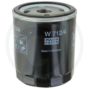 MANN FILTER Motoroliefilter W712/4 3/4"-16 UNF 93mm