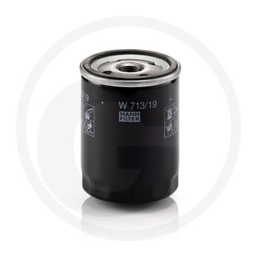 MANN FILTER Motoroliefilter W713/19 3/4"-16 UNF 100mm