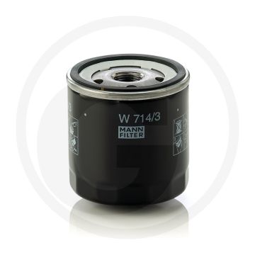 MANN FILTER Motoroliefilter W714/3 3/4"-16 UNF 79mm