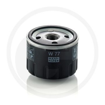 MANN FILTER Motoroliefilter W77 3/4"-16 UNF