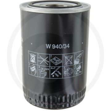 MANN FILTER Motoroliefilter W940/34 1-16 UN 142mm