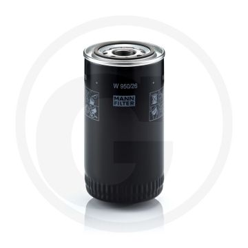 MANN FILTER Motoroliefilter W950/26 M27x2 171mm