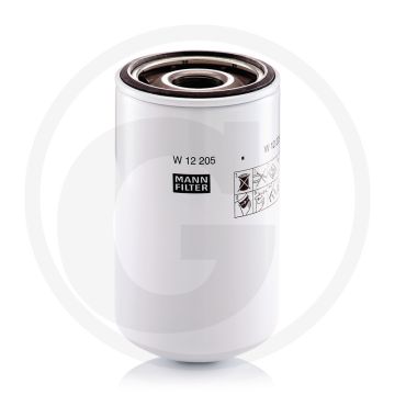 MANN FILTER Motoroliefilter W12205 1 1/2"-12 UNF Hoogte 205mm