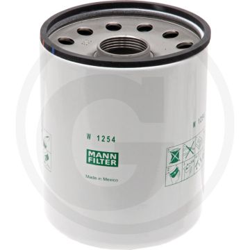 MANN FILTER Motoroliefilter W1254 1 1/2"-12 UNF Hoogte 170mm