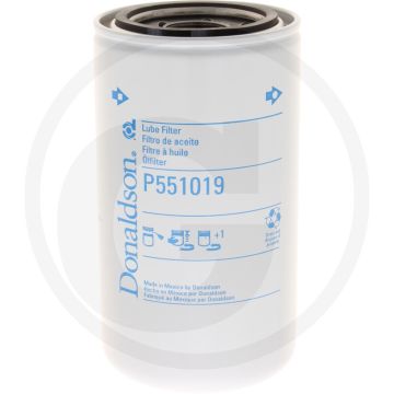Donaldson Smeeroliefilter P551019 Opschroeven 1 1/8"-16 UN Ø93mm H174mm