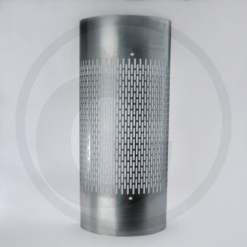 Donaldson Hitteschild uitlaatdemper 1295mm lengte, Ø216-254mm