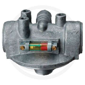 Donaldson Filterkop P166439 SAE-20 aansluiting 1.7 bar bypass