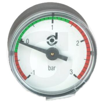 Donaldson Manometer - Drukbereik -1 tot 5 bar, 1/8 BSP aansluiting
