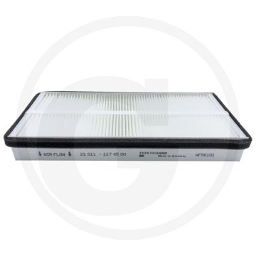 Fleetguard Innenraumfilter AF56101 | 133x44x323 mm | MANN CU3564