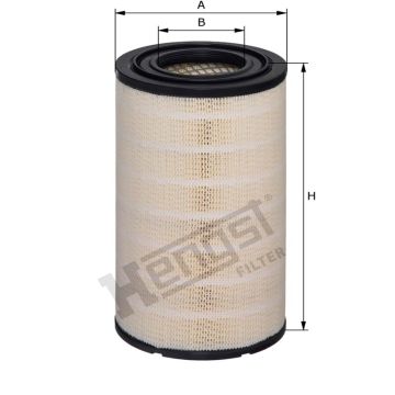 Hengst Luchtfilter (passende luchtfilter binnen E1824LS)