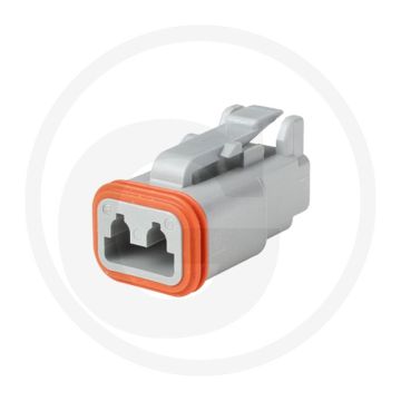 Blister VPE1 Deutsch - stekker, 2-polig, met dichting 0,5-1,0 mm²