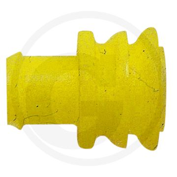VE50 afdichting met één geleider, siliconenrubber, geel, 1,0-1,5 mm², -40/+130°C