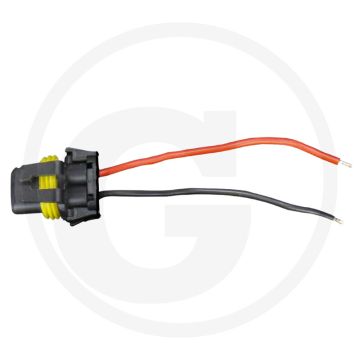 AMP 9005 Stecker mit 10cm Kabel, 2-polig