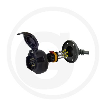 ERICH JAEGER Kombi-Steckdose (7+4P/12V, SAE J1239/J2863)