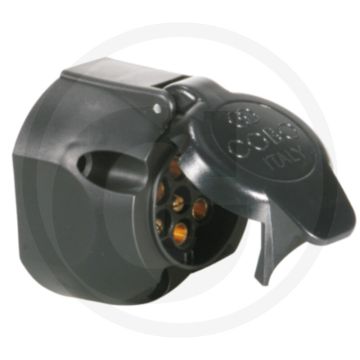 Cobo Steckdose 7-polig 12V DIN/ISO 1724-1980